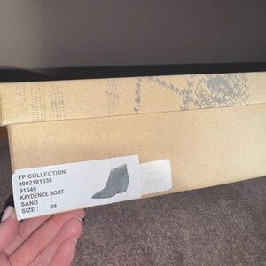 Brand New FP Collection Kaydence in Sand Ankle Boots